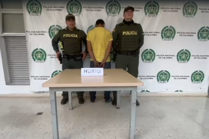 Hampón fue sorprendido llevándose dos bicicletas en Girón imagen de la publicación
