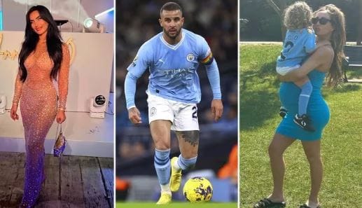 El Hat Trick amoroso de Kyle Walker que resuena en Inglaterra imagen de la publicación