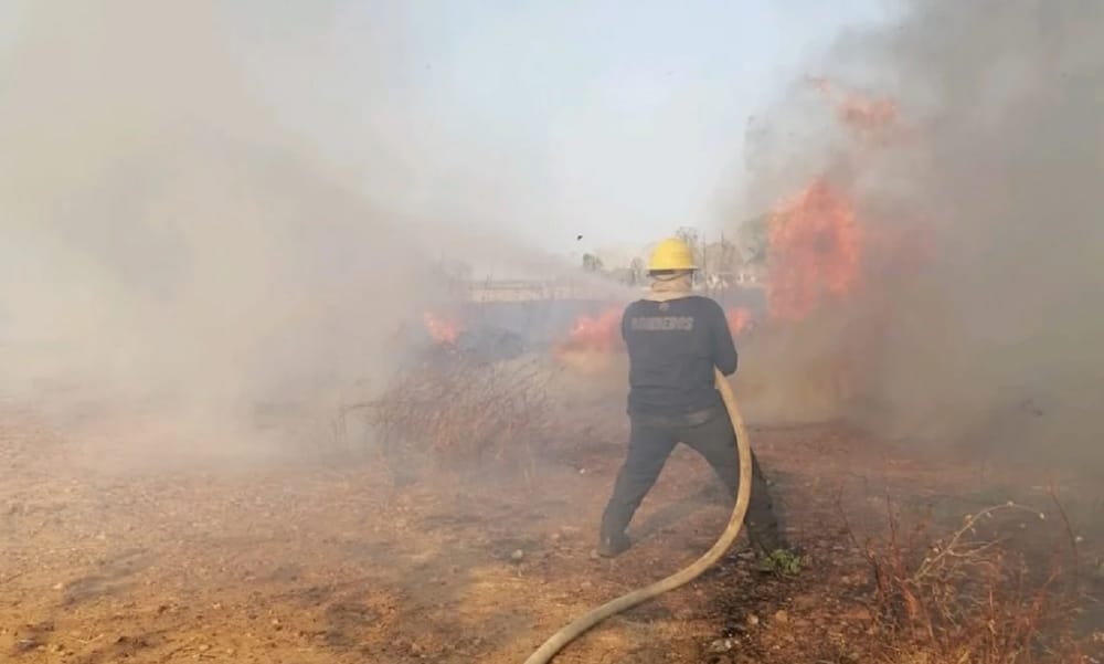 Se calcula en 1.145 hectáreas arrasadas por incendios forestales en Santander imagen de la publicación