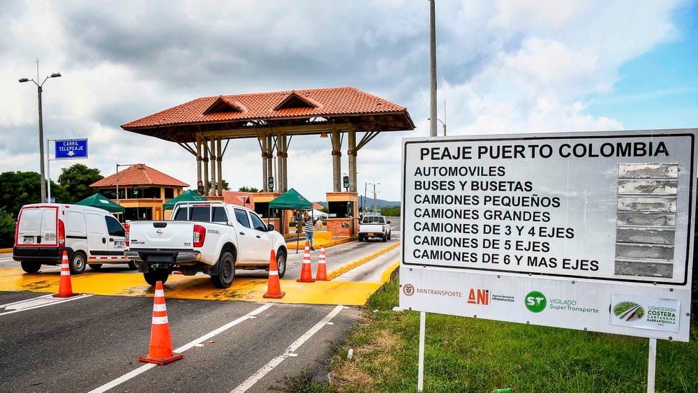 Suben PEAJES en las carreteras de Colombia imagen de la publicación