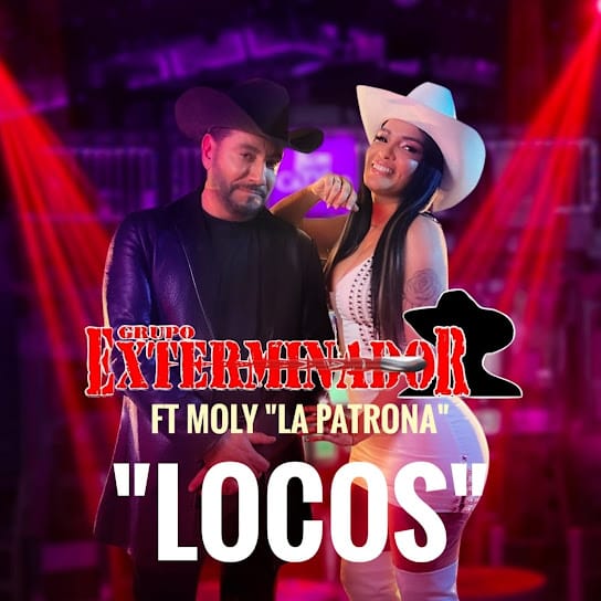 Moly La Patrona junto al grupo mexicano Exterminador imagen de la publicación
