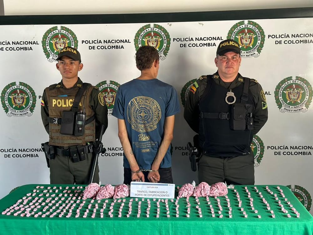 Policía Nacional captura a individuo por tráfico de estupefacientes en Girón imagen de la publicación