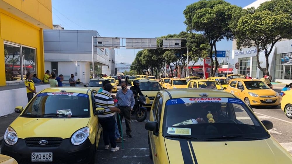 Tarifa mínima de taxis $7.200 en Bucaramanga imagen de la publicación