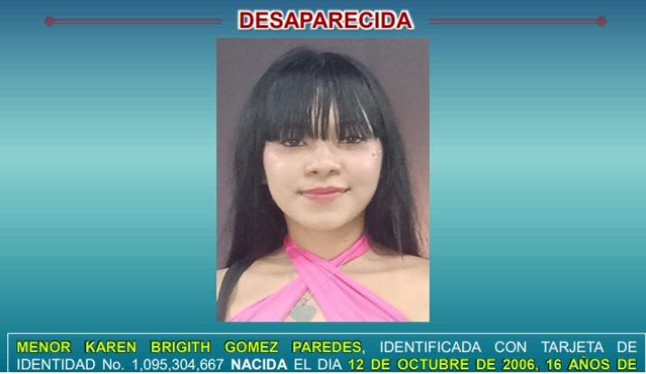 Se cumplen 7 meses de desaparición de joven bumanguesa que peleo con su novio imagen de la publicación