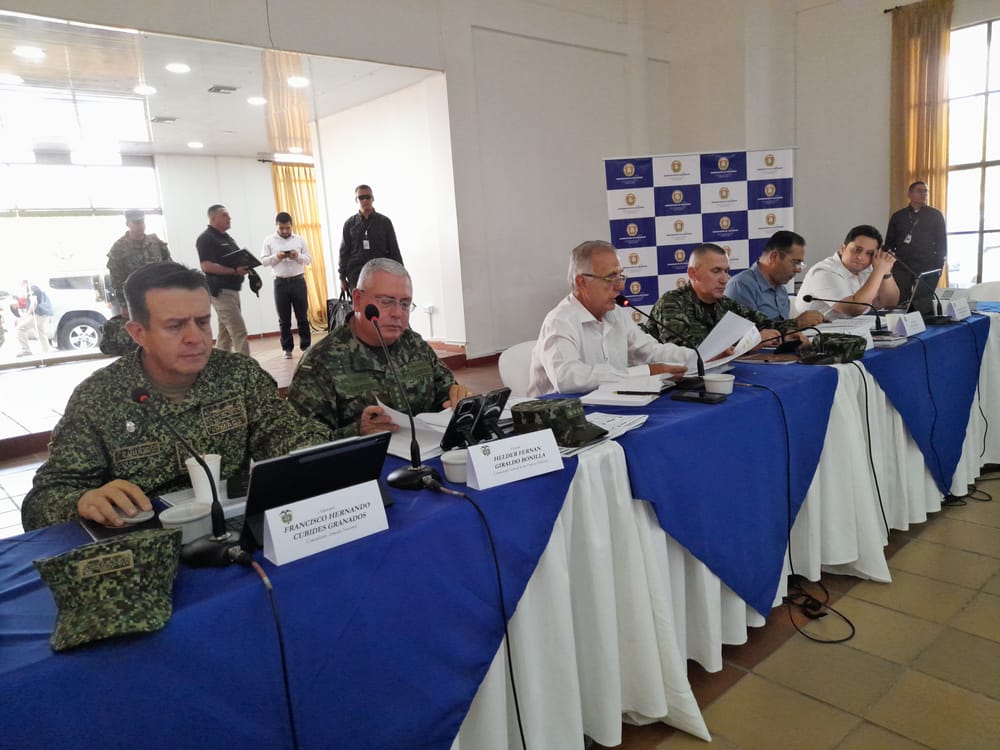 Ministro de Defensa encabeza Consejo de Seguridad en Santander imagen de la publicación