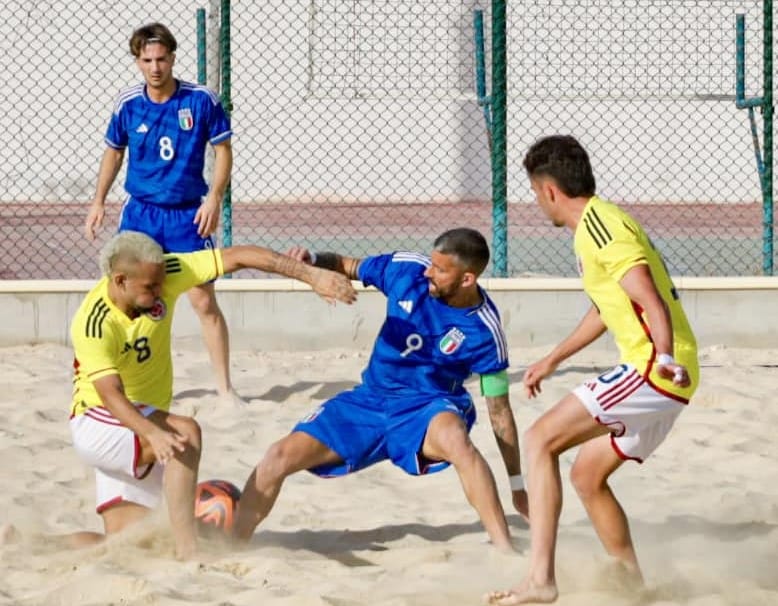 ´Arena en los ojos´ para Colombia en Mundial de Fútbol Playa imagen de la publicación