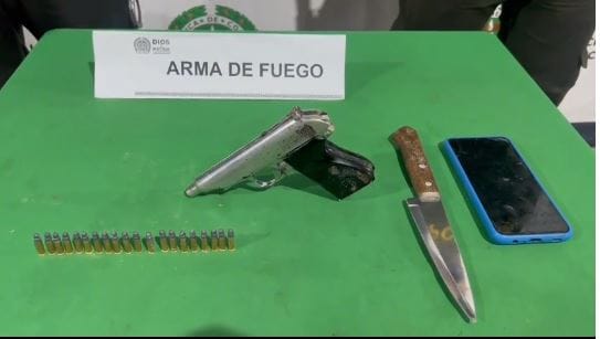 Autoridades respondieron a balacera y capturaron a un hampón imagen de la publicación
