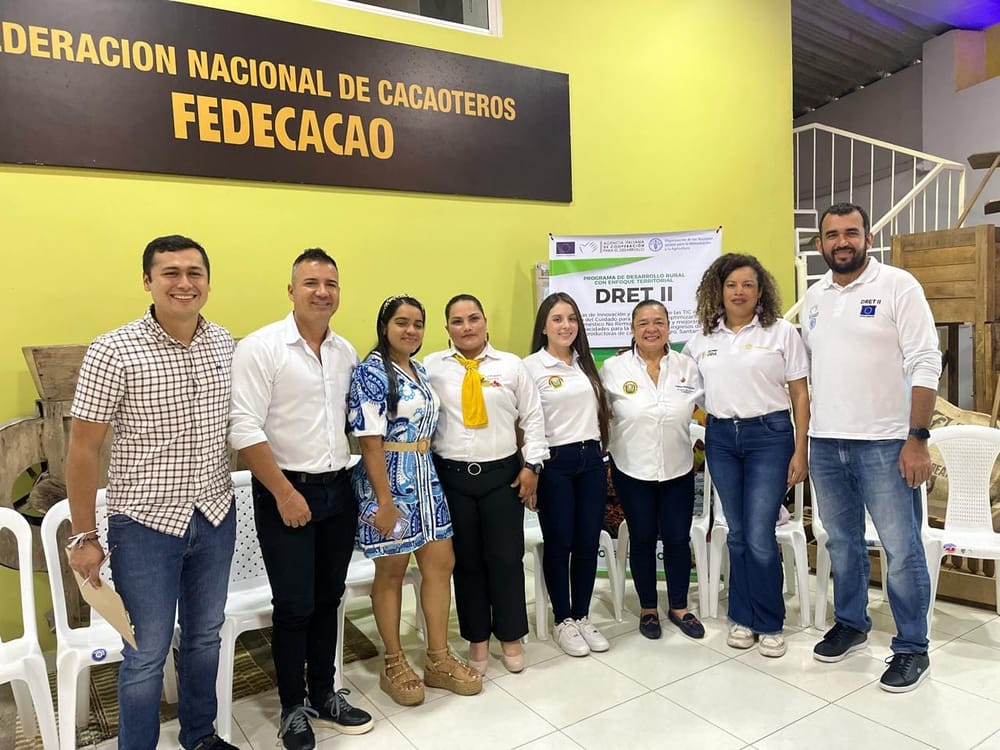 Apoyo a mujeres productoras de cacao en Rionegro imagen de la publicación