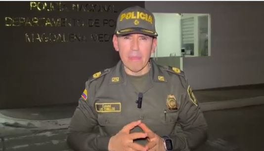 Clan del Golfo sería responsable de hostigamiento a subestación de Policía en Puerto Wilches imagen de la publicación