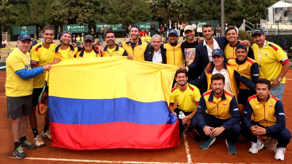 Colombia logra histórica remontada  ante Luxemburgo en Copa Davis imagen de la publicación