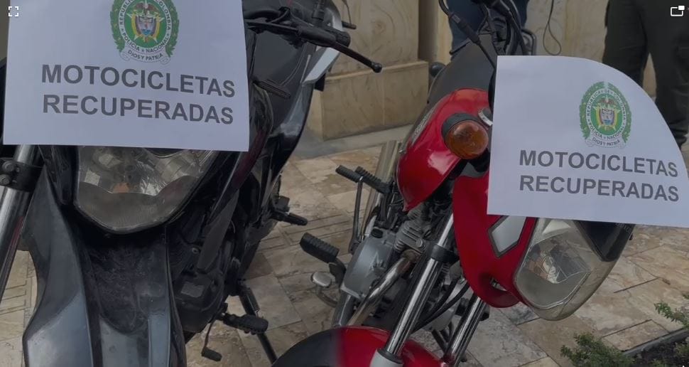 VIDEO. vehículos robados fueron devueltos a víctimas en Bucaramanga imagen de la publicación