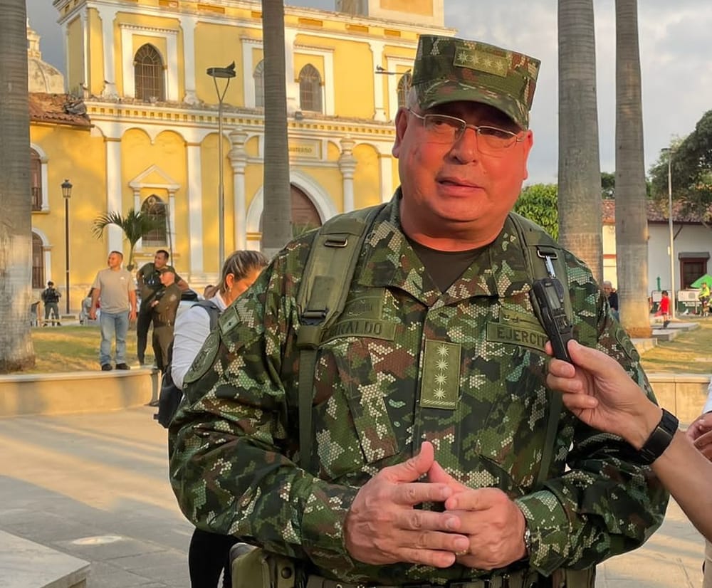 “Criminalidad debe ser exterminada del Magdalena Medio”: General Giraldo imagen de la publicación