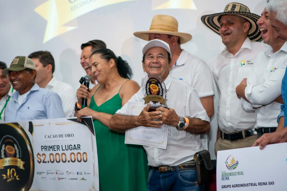 Cacaoteros de Colombia estuvieron en la Feria Chocoa de Ámsterdam imagen de la publicación