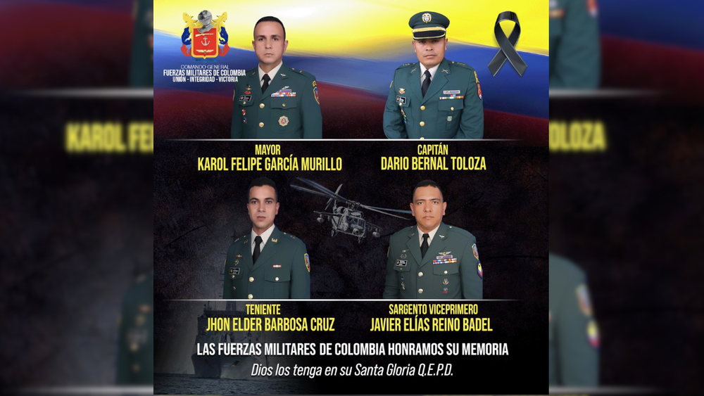 Ejército descartó atentado contra helicóptero en frontera con Panamá imagen de la publicación