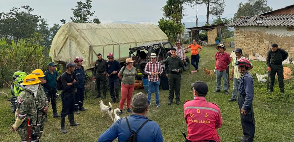 Después de 48 horas fue controlado el incendio forestal en Sucre, Santander imagen de la publicación
