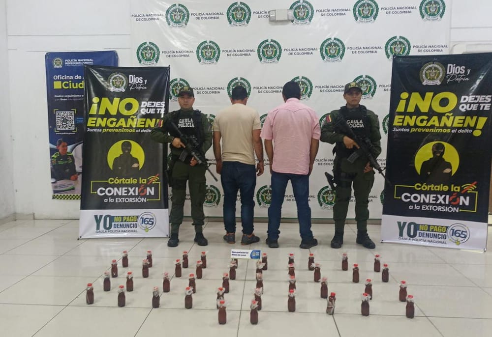 Narco encomienda fue descubierta llegando a Bucaramanga imagen de la publicación