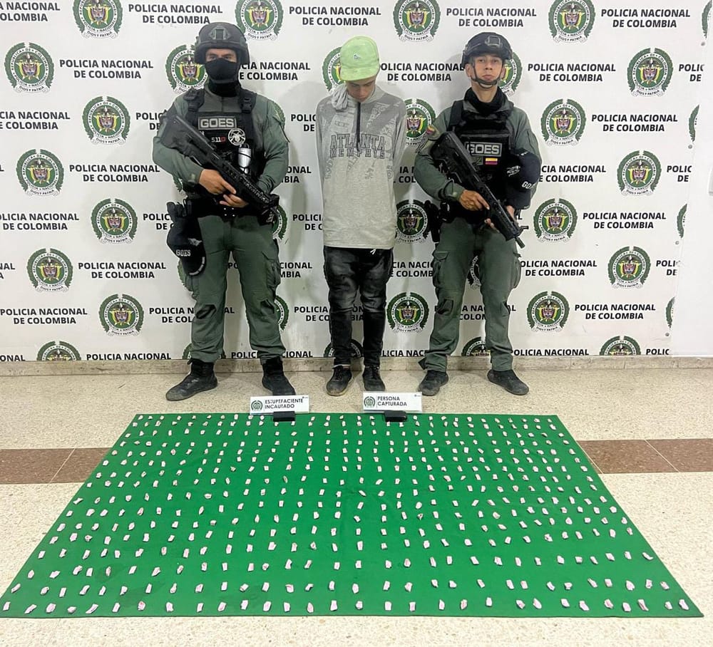 VIDEO. Pequeño criminal fue sorprendido con tremenda carga en Floridablanca imagen de la publicación