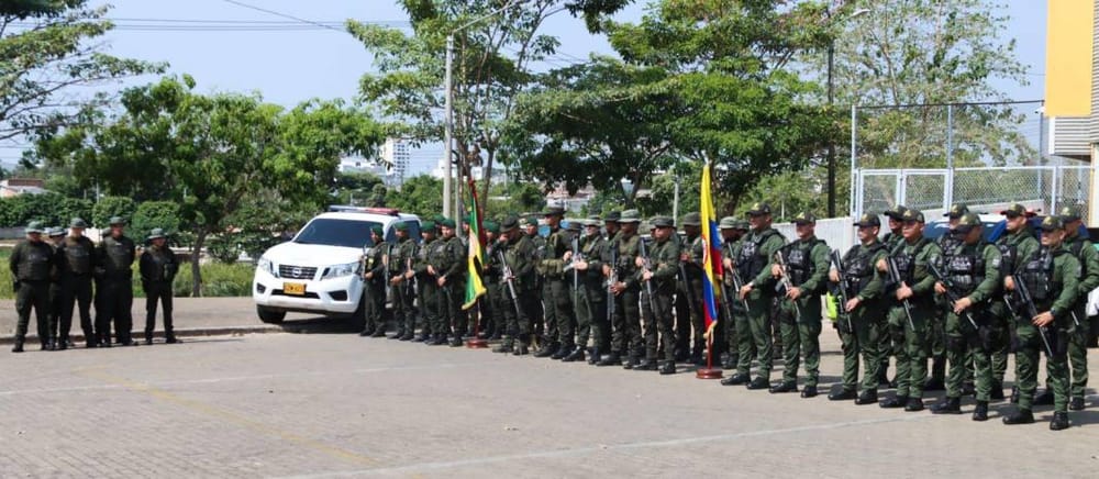 Escuadrón especial de la Policía llega a Barrancabermeja para combatir la delincuencia imagen de la publicación