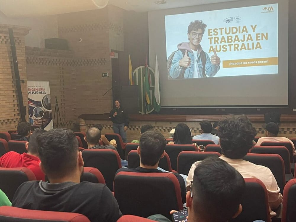 Estudiantes UIS descubren Australia en el Viva Fest imagen de la publicación
