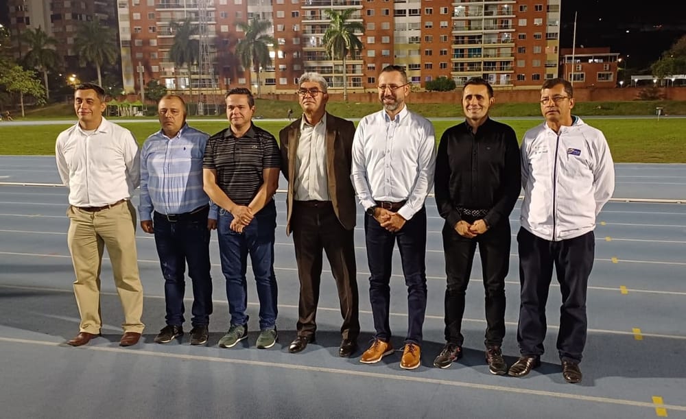 Comienza trabajo técnico para el Suramericano de Atletismo U23 imagen de la publicación