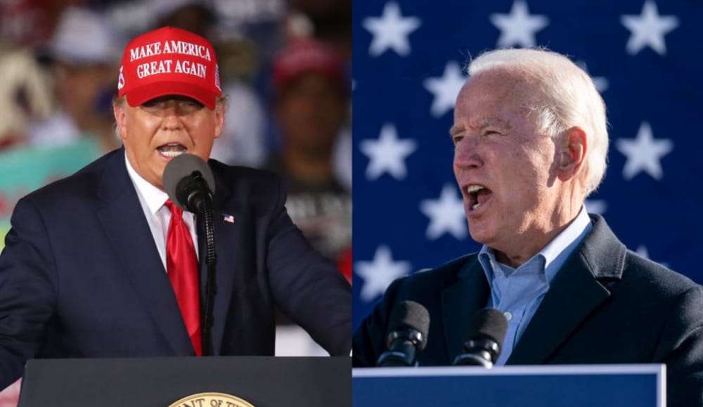 El rifirrafe de Joe Biden y Donald Trump imagen de la publicación