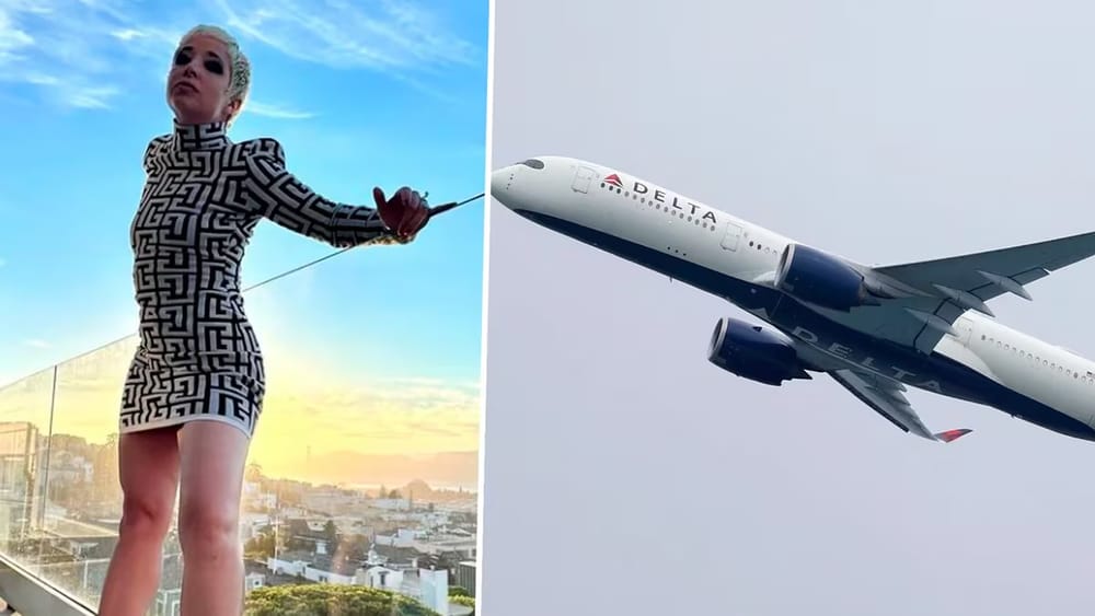 Por no llevar brasier la bajaron de un avión imagen de la publicación