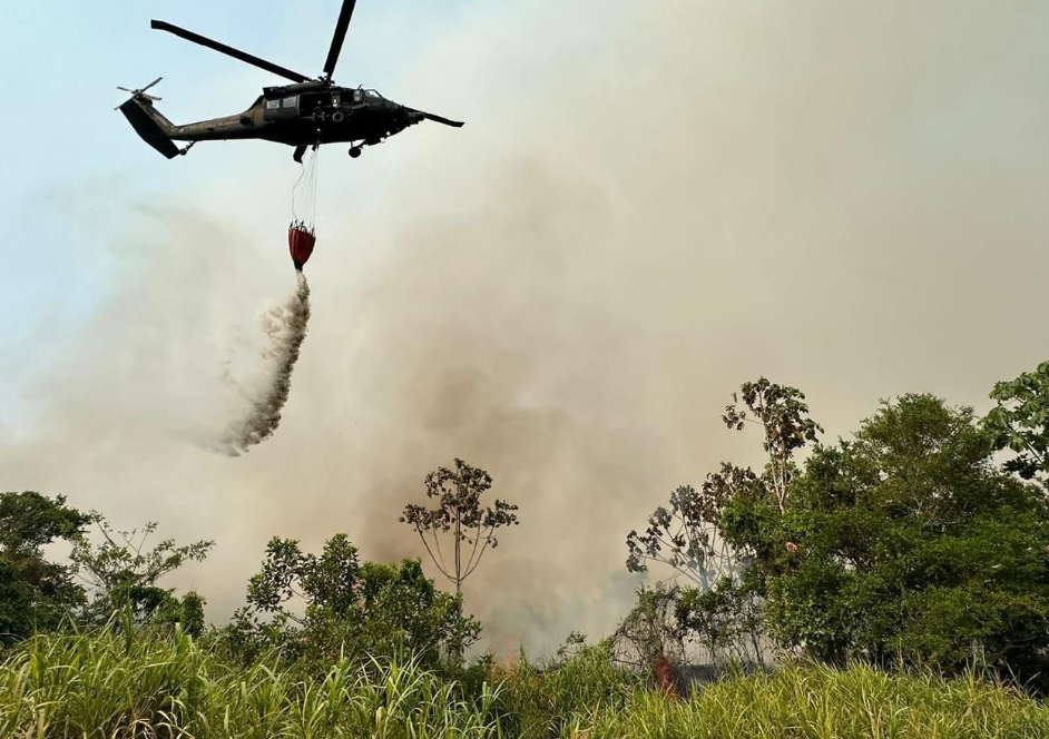 Preocupación por incendios forestales activos en zona rural de Barrancabermeja imagen de la publicación