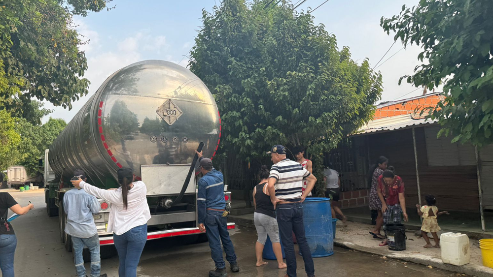 En Sabana de Torres declararon calamidad pública por escasez de agua imagen de la publicación