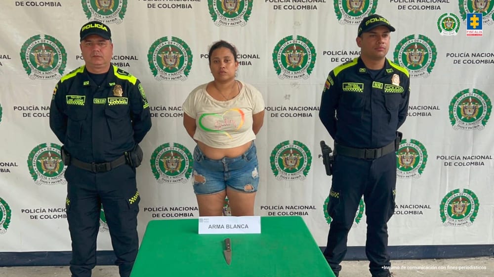 Le dieron cárcel a la mujer que degolló a su pareja en Barrancabermeja imagen de la publicación