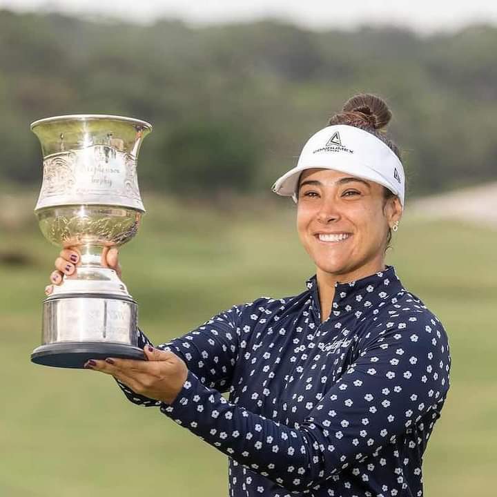 Santandereana María José Uribe se impone en torneo de golf en Australia tras una década imagen de la publicación