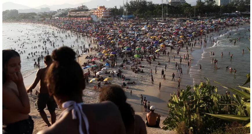 Brasil registró sensación térmica de 62,3 ºC, la temperatura más alta de su historia imagen de la publicación