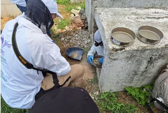 Santandereanos hallaron a su familiar fallecido en Cementerio de Puerto Wilches imagen de la publicación