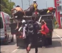 A machete se encontraron barristas del Atlético Bucaramanga y Nacional en Piedecuesta imagen de la publicación