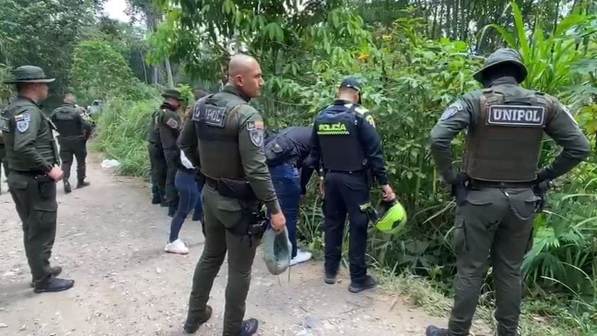 VIDEO. Mujer fue hallada muerta en una vereda de Lebrija imagen de la publicación