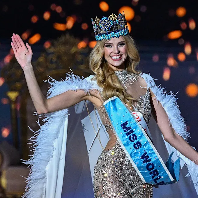 Krystyna Pyszková se corona como Miss Mundo 2024 imagen de la publicación