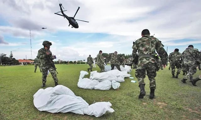 Dados de baja 4 bandidos de las disidencias de las FARC imagen de la publicación