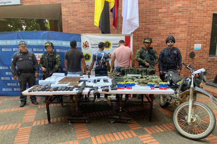 Tres presuntos disidentes de las Farc enviados a prisión por actividades delictivas en Santander imagen de la publicación