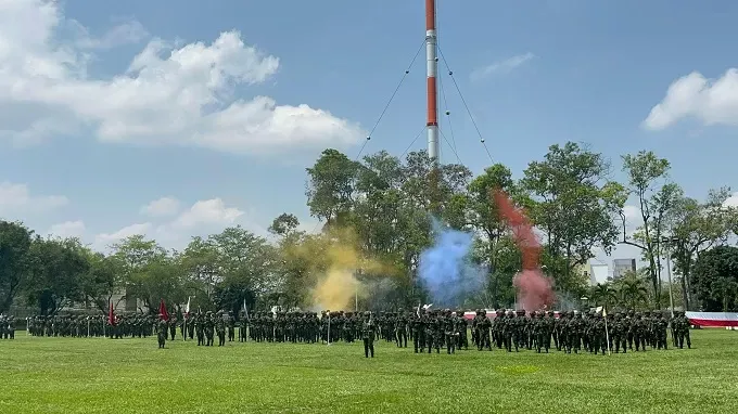 Jóvenes juraron bandera y se comprometieron a defender el departamento imagen de la publicación