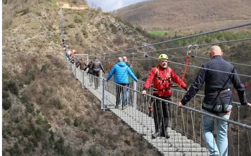 Puente Tibetano de Sellano es el nuevo atractivo de Italia imagen de la publicación
