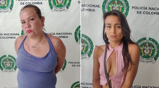 Par de ladronas del Centro de Bucaramanga fueron capturadas en tiempo récord imagen de la publicación