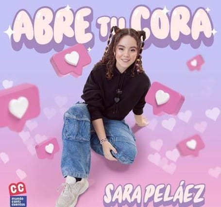 Sara Peláez presenta “Abre tu cora” imagen de la publicación