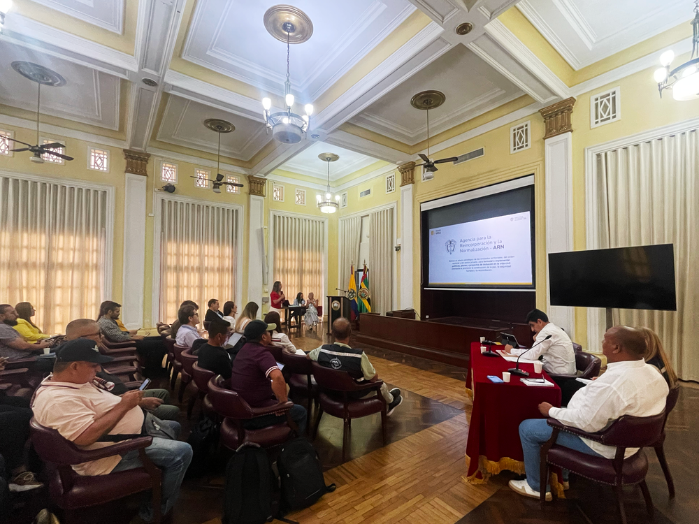 Santander traza Plan de Acción en Mesa de Reincorporación imagen de la publicación