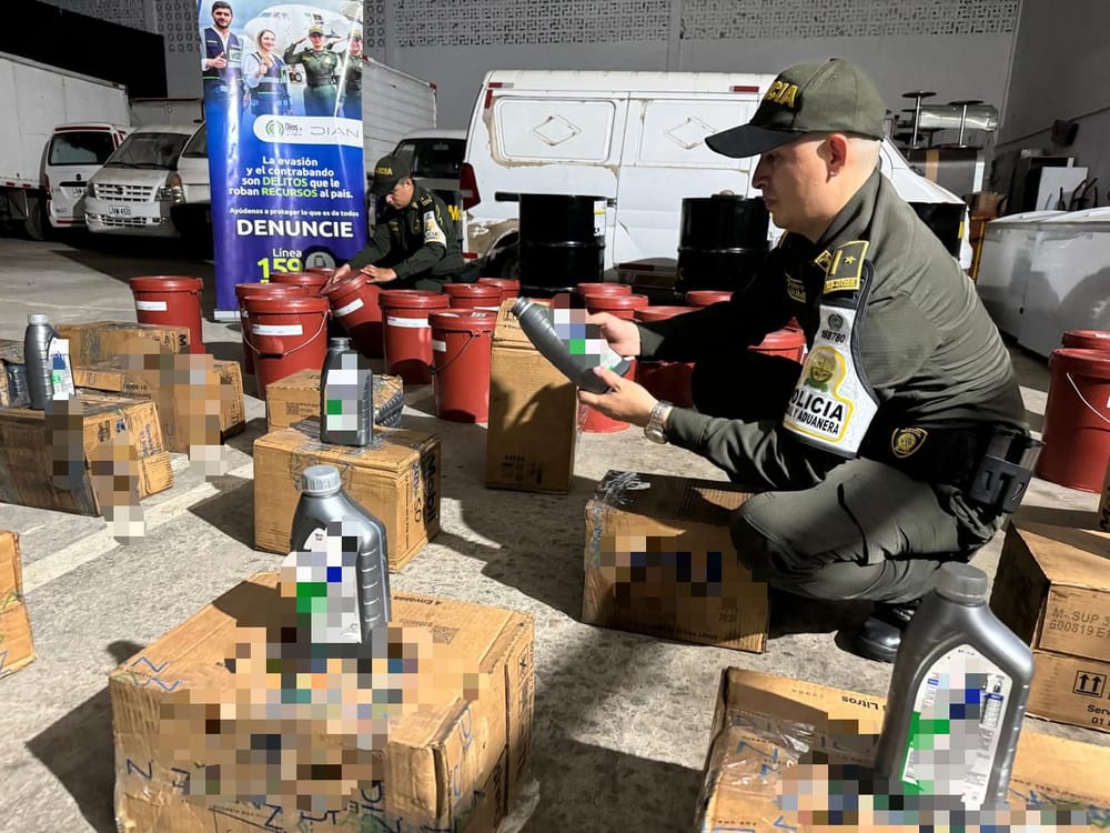 VIDEO. Duro golpe a los contrabandistas en Bucaramanga imagen de la publicación