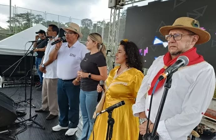 "Ruta 25" hizo preámbulo en la vereda Las Despensas en Floridablanca imagen de la publicación