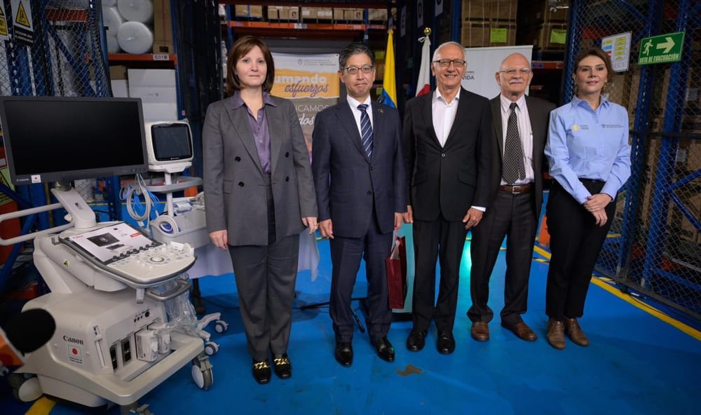 Santander beneficiado: Japón dona equipos biomédicos de última tecnología imagen de la publicación