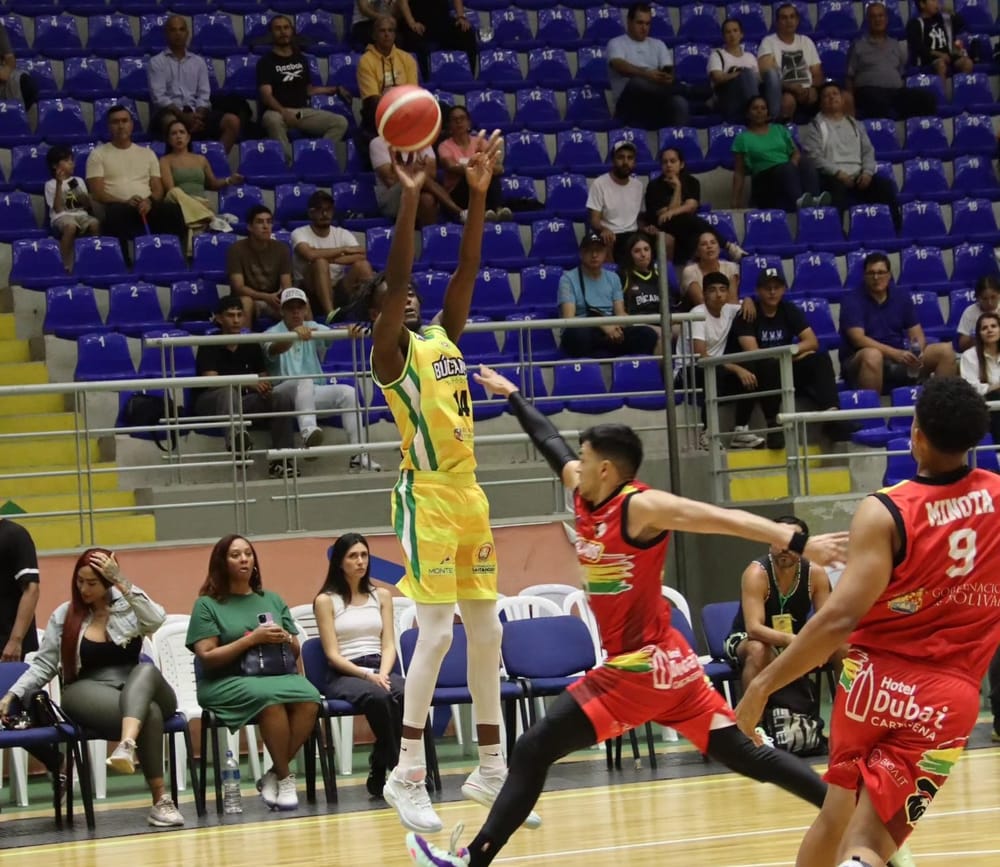 Búcaros no pierde altura en Liga de baloncesto imagen de la publicación