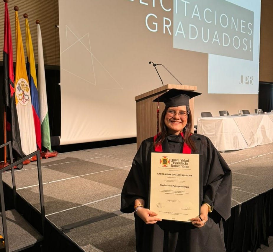 Grado Magíster Karol Andrea Duarte Quiroga imagen de la publicación