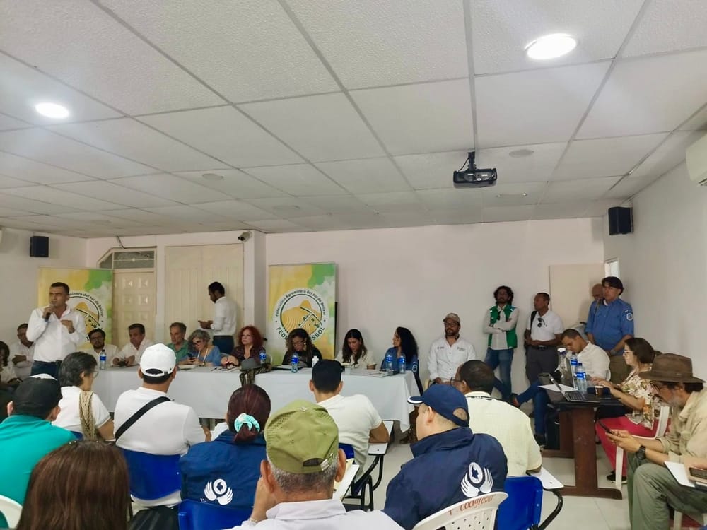 URT participa en misión del Gobierno por crisis humanitaria en el Sur de Bolívar imagen de la publicación