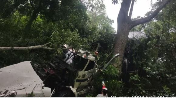 Microsueño generó fuerte accidente vía la Costa imagen de la publicación