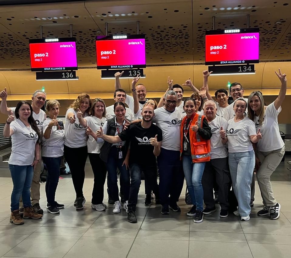 Avianca y Alas para la Gente atienden a 1,200 personas en brigada médica imagen de la publicación